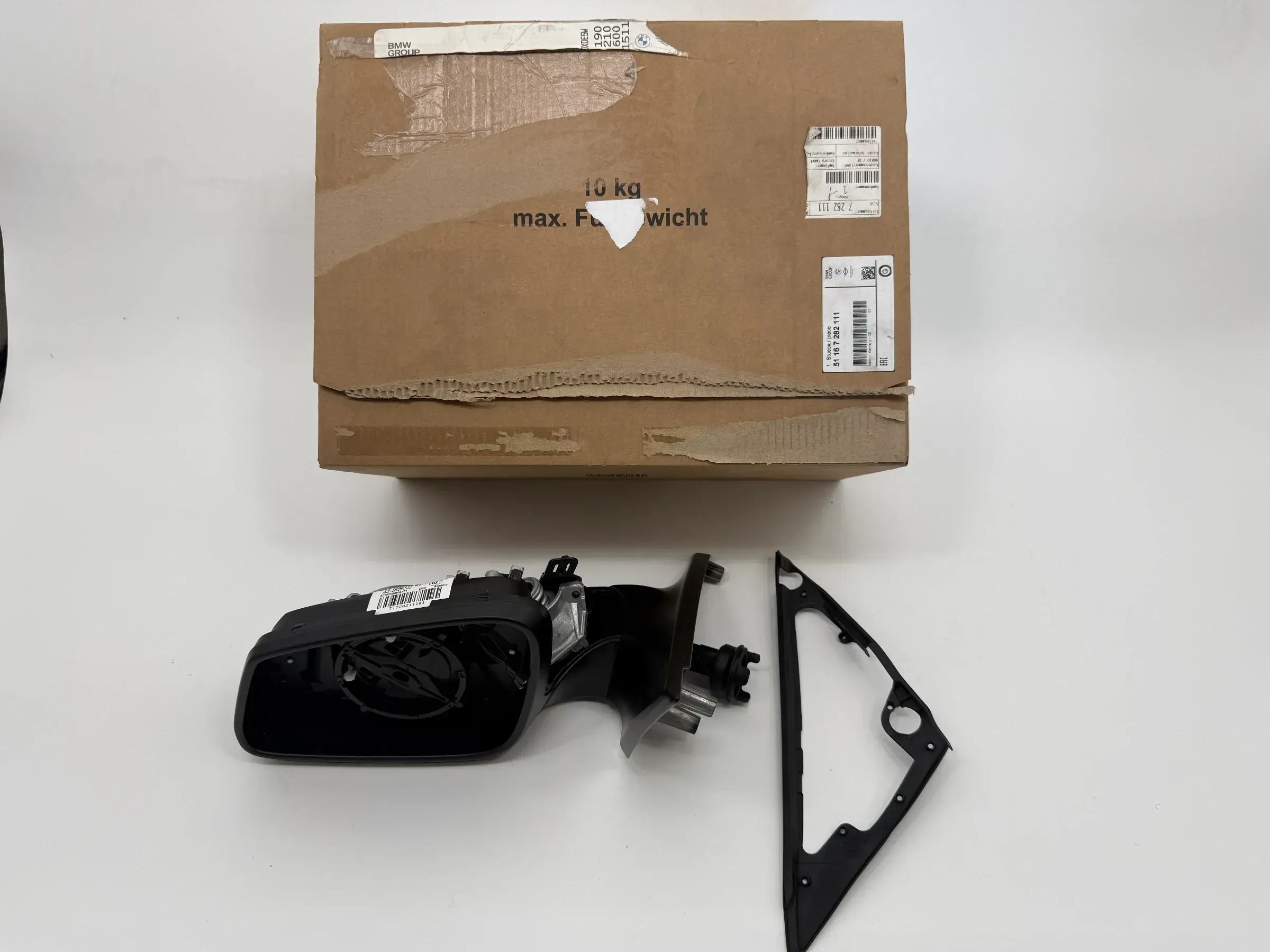 Original BMW 7er F01/02/04 Aussenspiegel beheizt links 7282111 51167282111 NEU - Bild 1