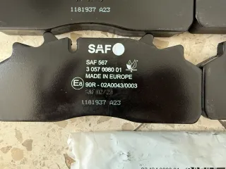 Original SAF Bremsbelag-Satz PAN 19 03057008001 NEU - Bild 3