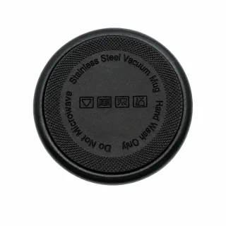 Thermobecher 500ml Edelstahl Isolierbecher Kaffeebecher To Go Camping Schwarz - Bild 8