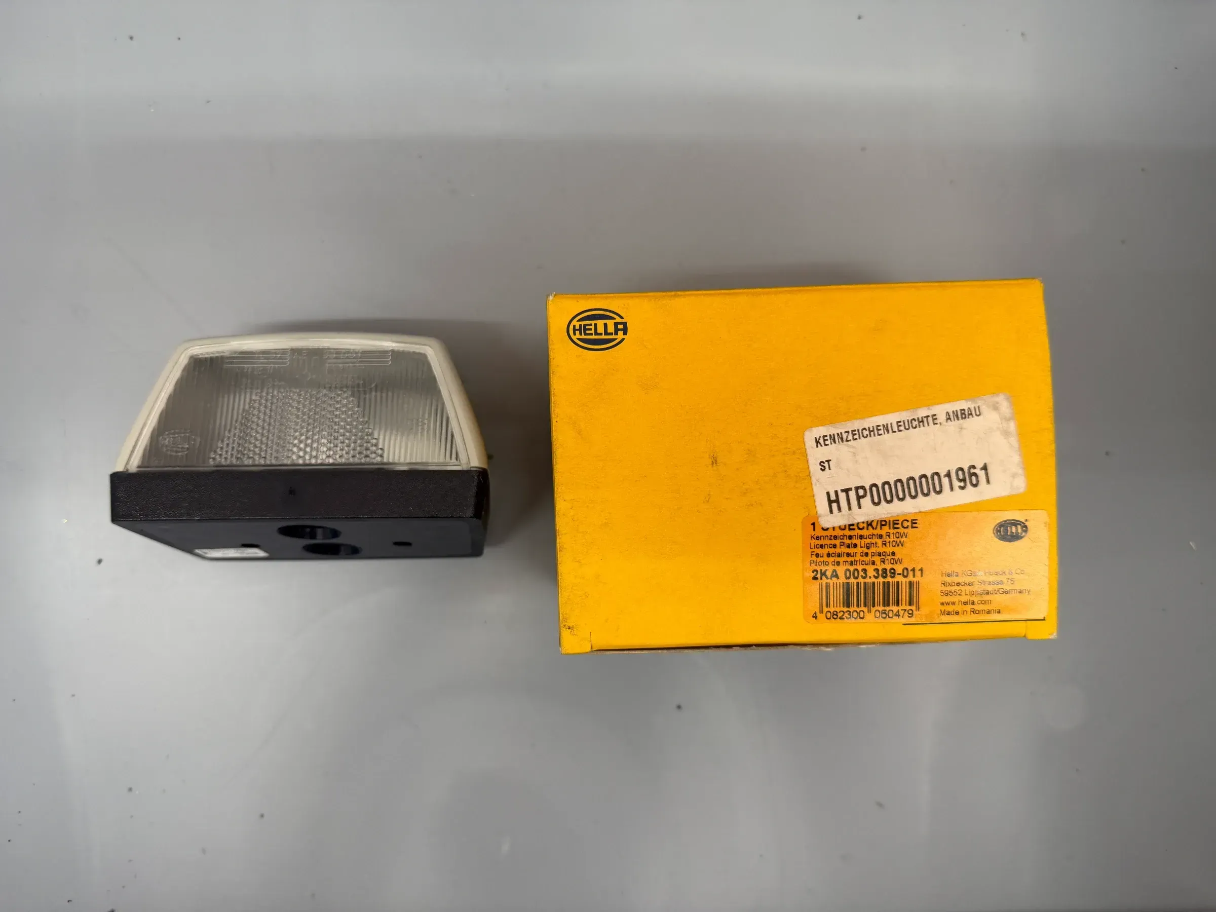 Original Hella Kennzeichenbeleuchtung 2KA 003 389-061 NEU - Bild 1