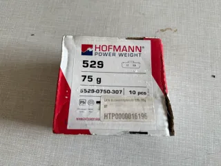Original WEGMANN automotive GmbH Schlaggewicht Typ 529, 75g, Blei, grau 10st NEU - Bild 2