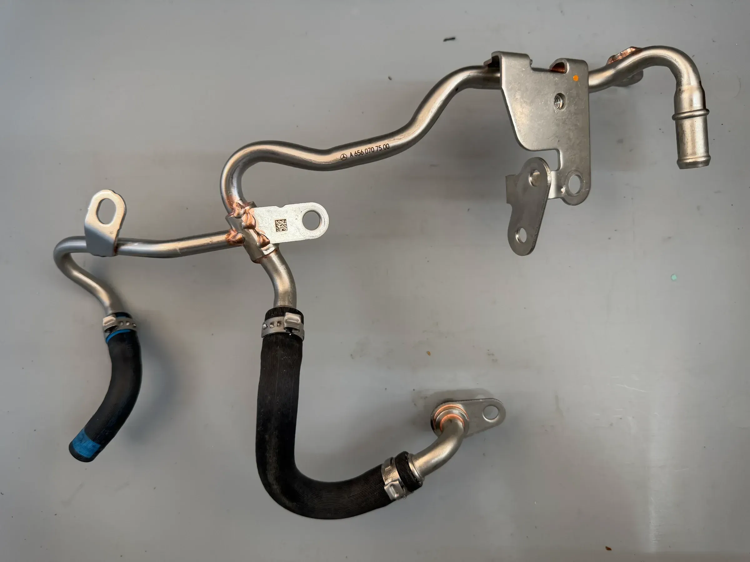 ORIGINAL Mercedes Benz KRAFTSTOFFLEITUNG Rücklaufleitung A6560707500 - Bild 1