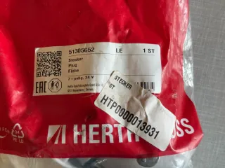 Original Herth+Buss Fahrzeugteile GmbH & Co. KG Stecker 51305652 NEU - Bild 2