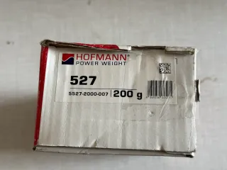 Original WEGMANN automotive GmbH Schlaggewicht Typ 527, 200g, Blei, grau 10st - Bild 2