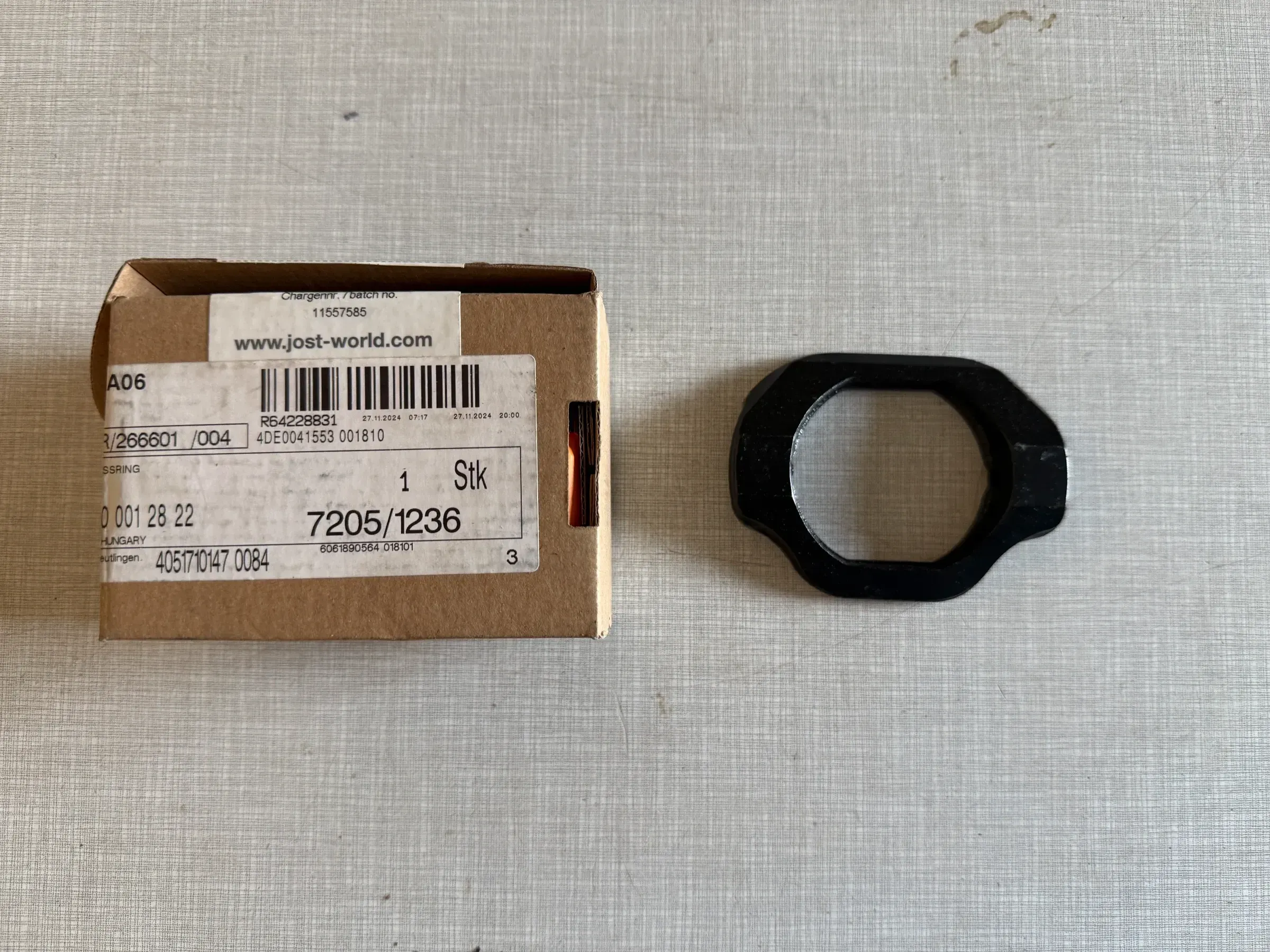 Original JOST-Werke Deutschland GmbH Auflagering RO*50 ROE59428 NEU - Bild 1