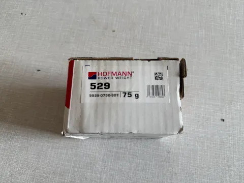 Background image for Original WEGMANN automotive GmbH Schlaggewicht Typ 529, 75g, Blei, grau 10st NEU