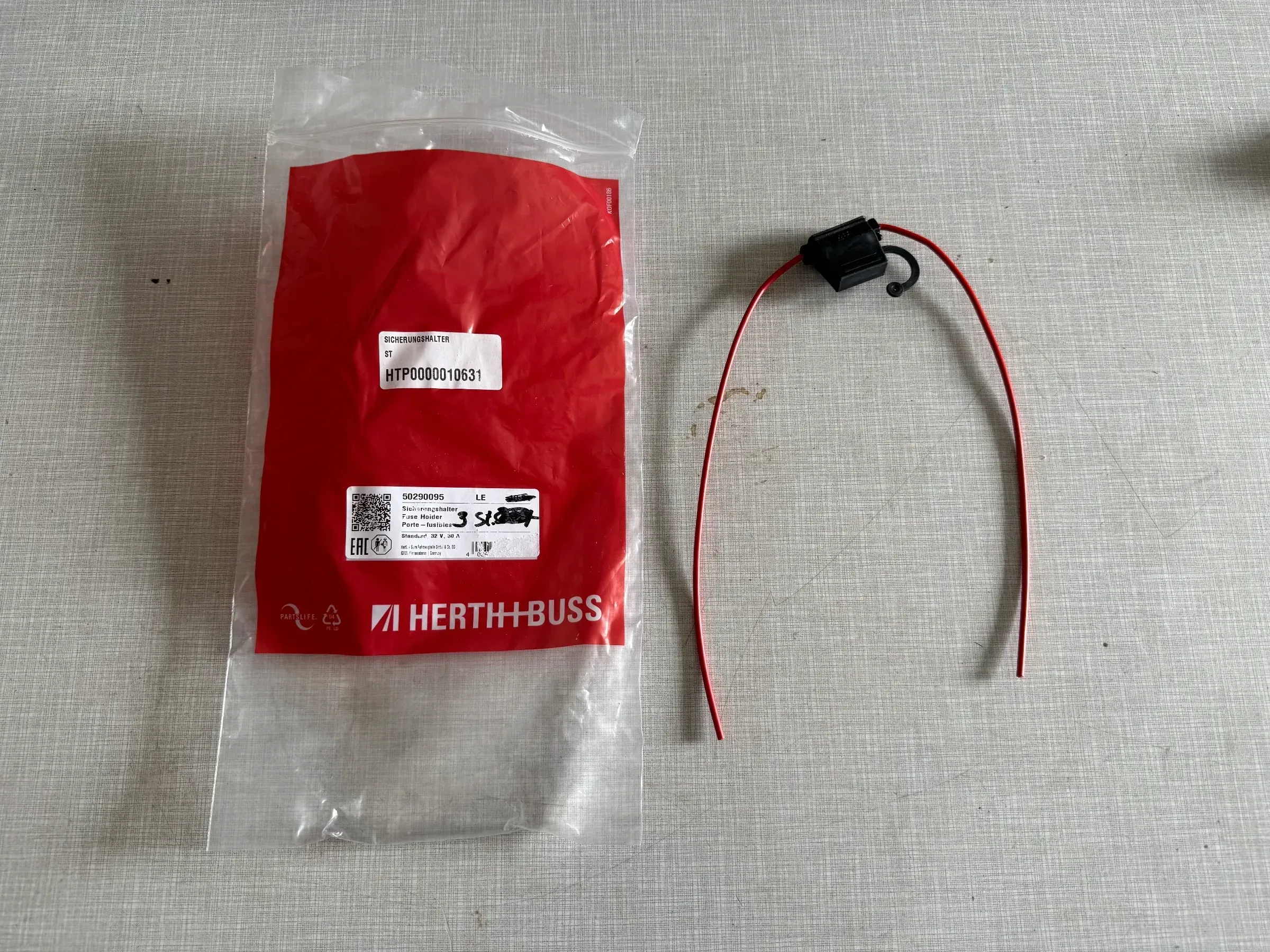 Original Herth+Buss Fahrzeugteile GmbH & Co. KG Sicherungshalter 50290095 NEU - Bild 1