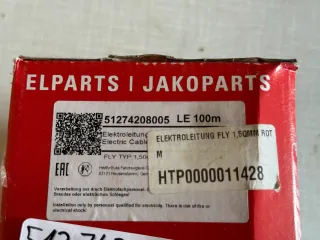 Herth+Buss Fahrzeugteile GmbH & Co. KG Elektrokabel 100m, Rot 51274208005 - Bild 1