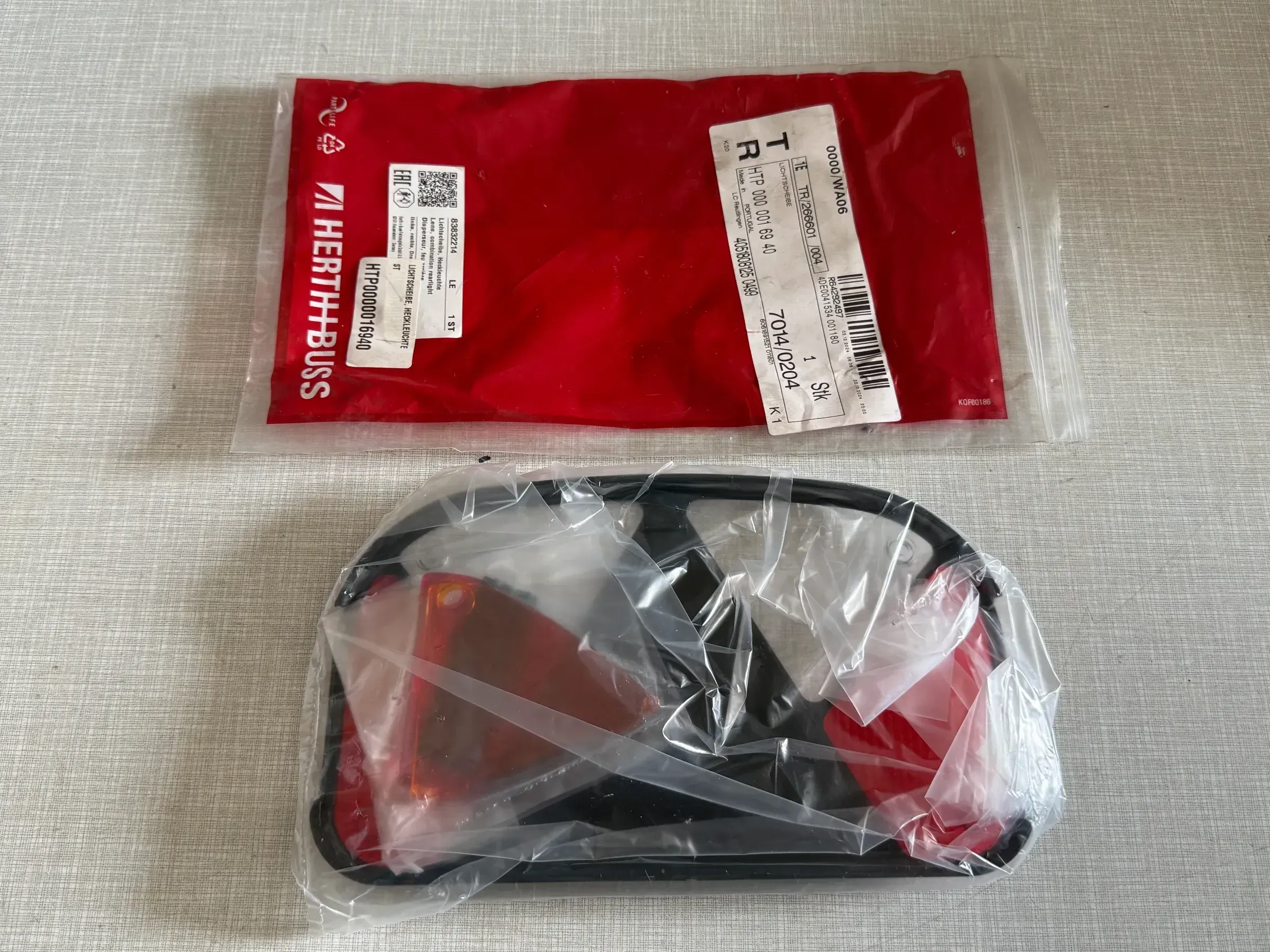 Original Herth+Buss Fahrzeugteile GmbH & Co. KG Rücklichtglas 83832214 NEU - Bild 1