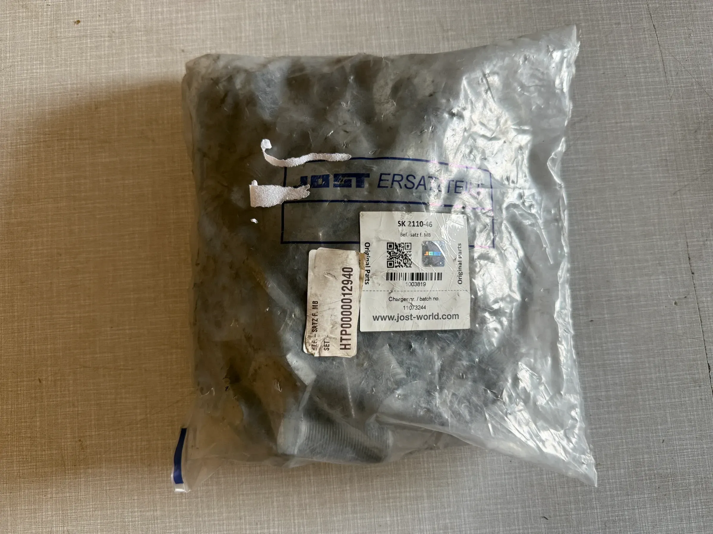 Original JOST-Werke Deutschland GmbH Reparatursatz, Sattelkupplung SK 2110-46 - Bild 1