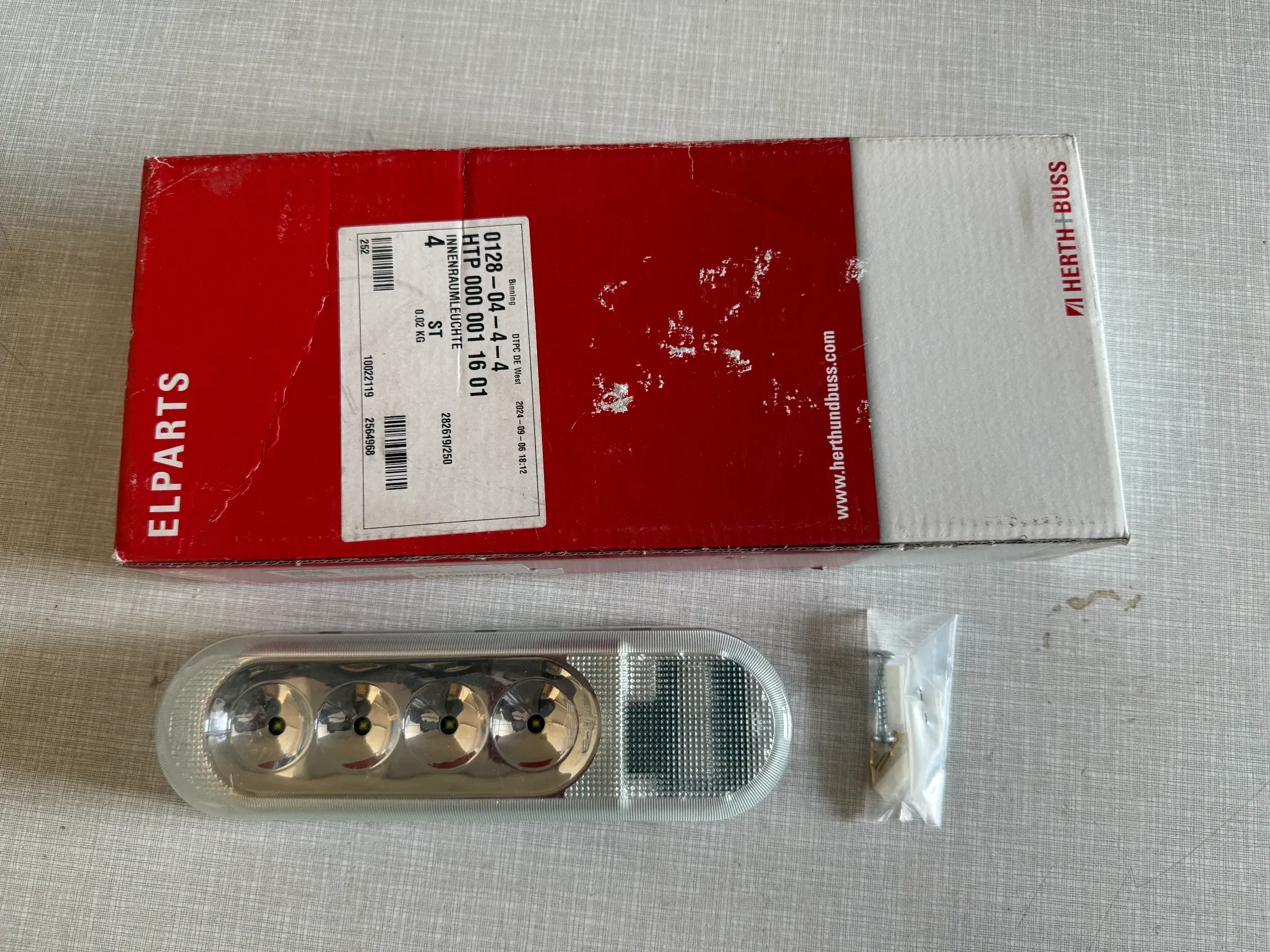 Original Herth+Buss Fahrzeugteile GmbH & Co. KG Innenraumleuchte 84740101 NEU - Bild 1