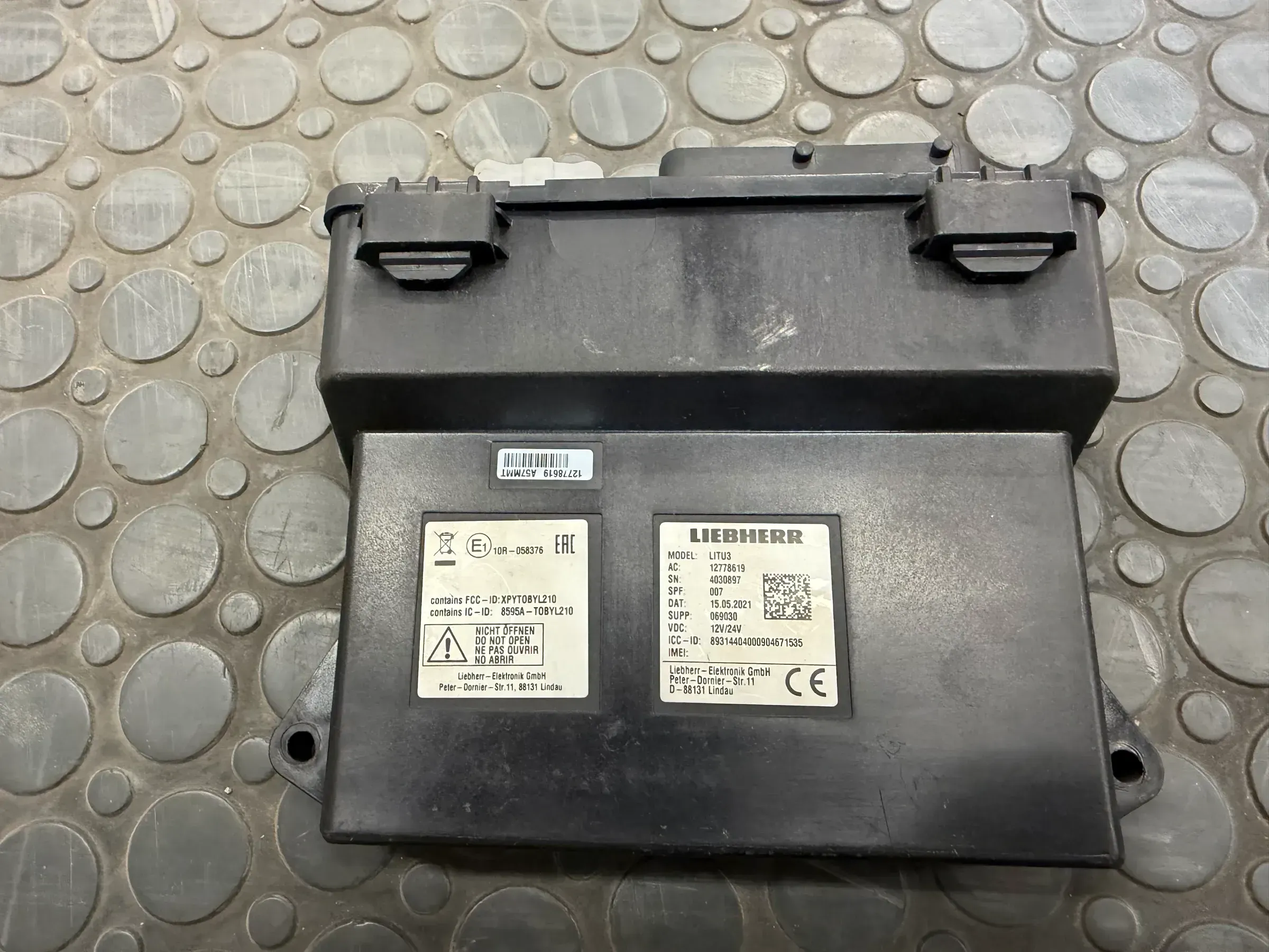 Original Liebherr-International Deutschland GmbH Steuergerät 12778619 NEU - Bild 1