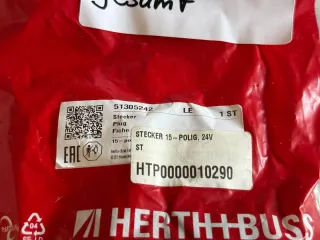 Original Herth+Buss Fahrzeugteile GmbH & Co. KG Anhängerstecker 51305242 NEU - Bild 2