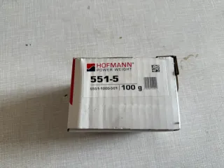 Original WEGMANN automotive GmbH Klebegewicht Typ 551, 100g, Blei, Silber 10st - Bild 1