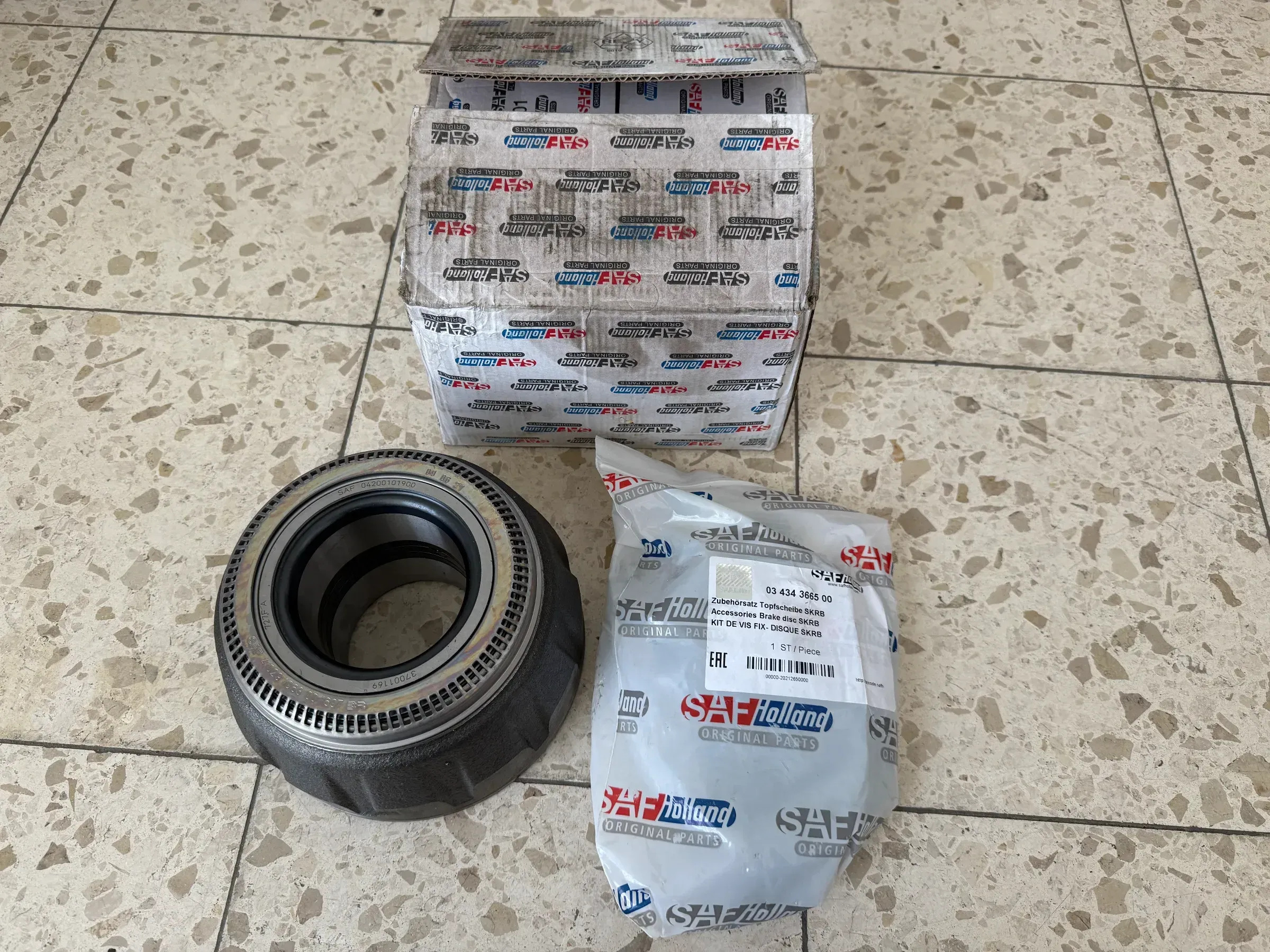 Original SAF Reparatursatz Hub-Unit Radlagersatz 3434365000 NEU - Bild 1