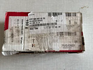 Original WEGMANN automotive GmbH Schlaggewicht Typ 529, 150g, Blei, grau 10st NE - Bild 3