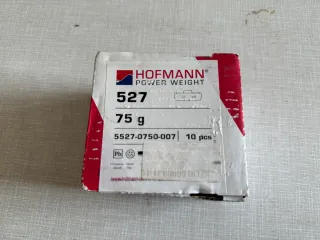 Original WEGMANN automotive GmbH Schlaggewicht Typ 527, 75g, Blei, grau 10st NEU - Bild 2
