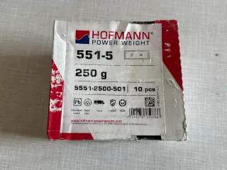 Original WEGMANN automotive GmbH Klebegewicht  Typ 551, 250g, Blei, Silber 10st - Bild 1