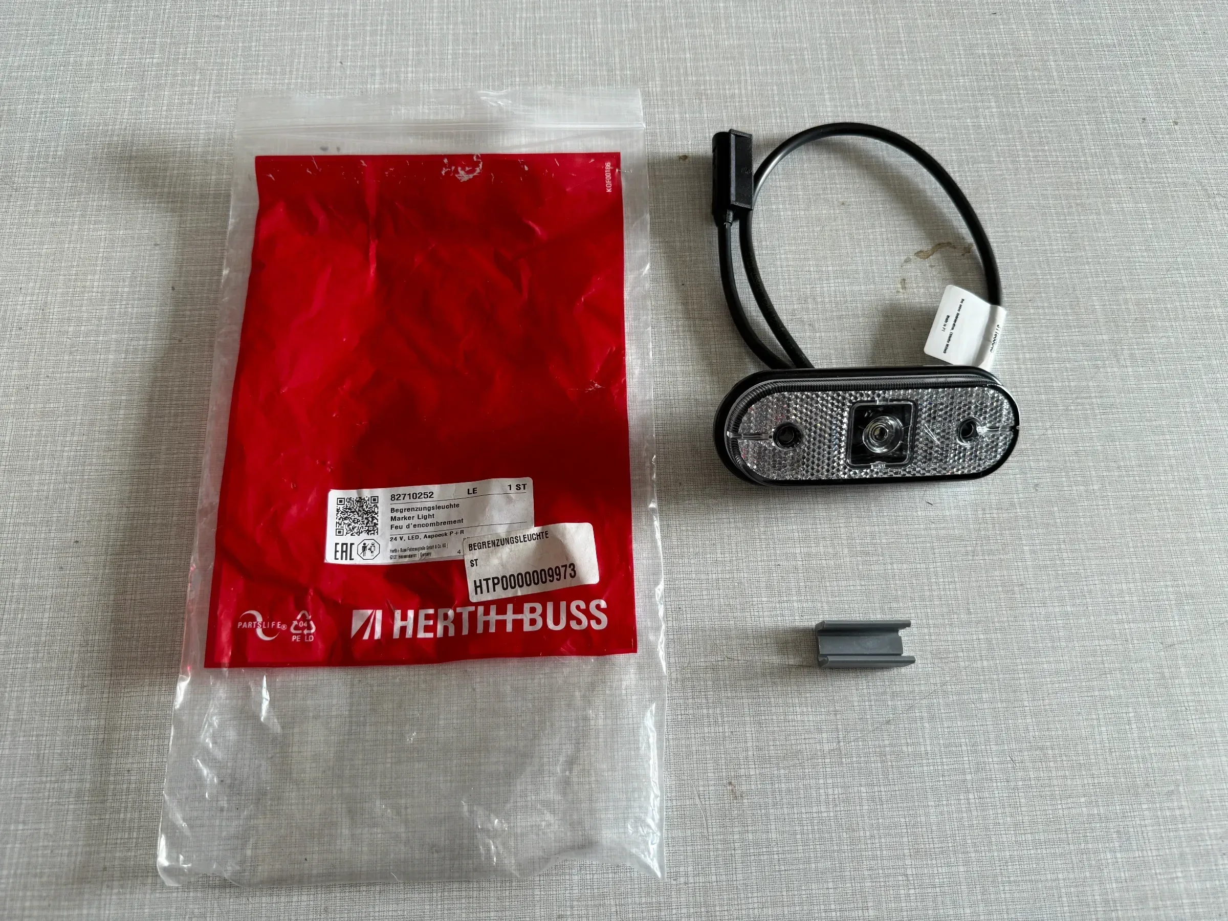Original Herth+Buss Fahrzeugteile GmbH & Co. KG Begrenzungsleuchte 82710252 NEU - Bild 1