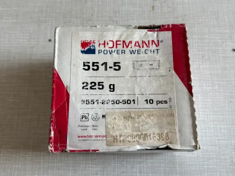 Background image for Original WEGMANN automotive GmbH Klebegewicht Typ 551, 225g, Blei, Silber 10st