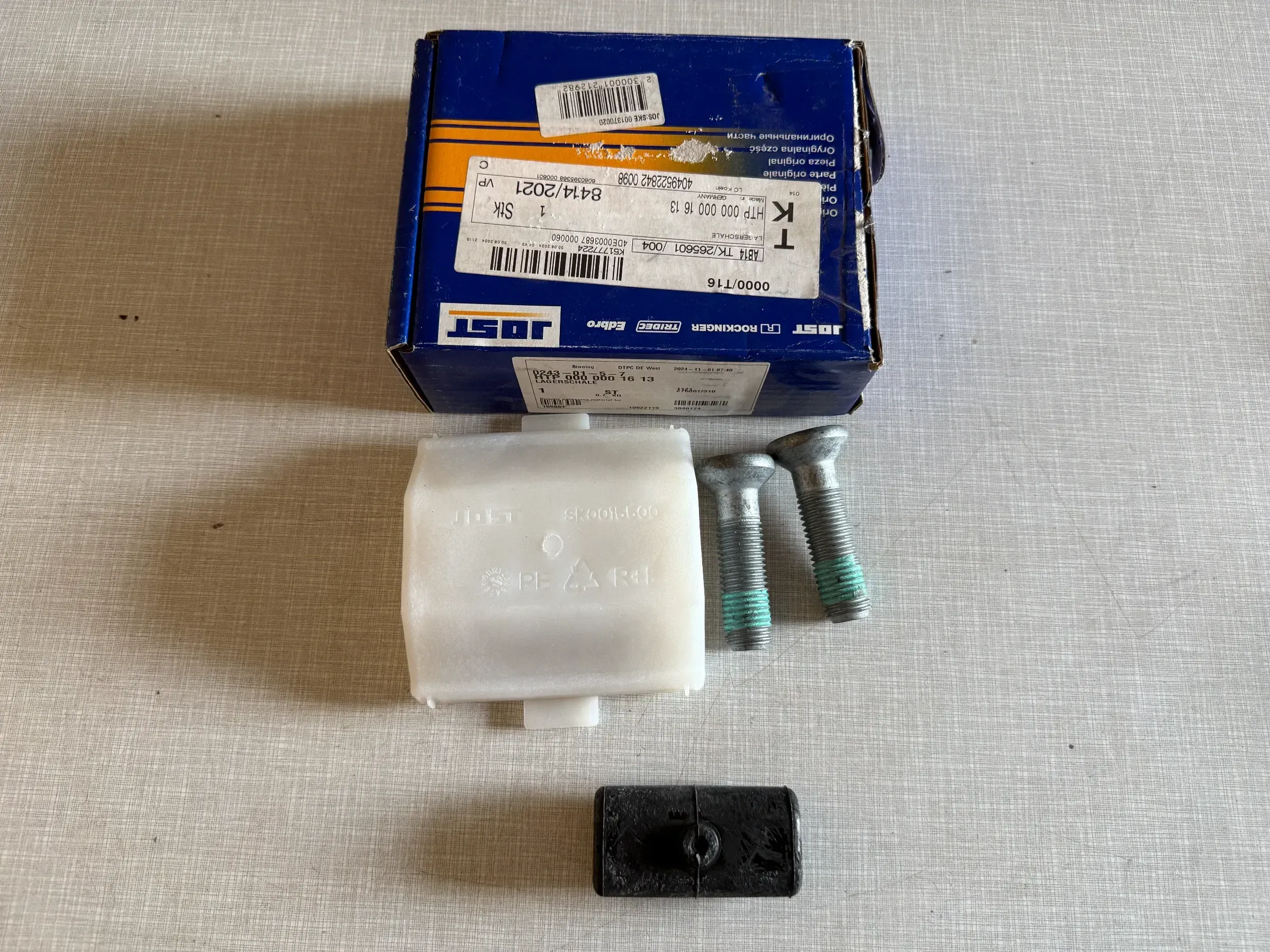 Original JOST-Werke Deutschland GmbH Reparatursatz, Sattelkupplung SKE001370020 - Bild 1