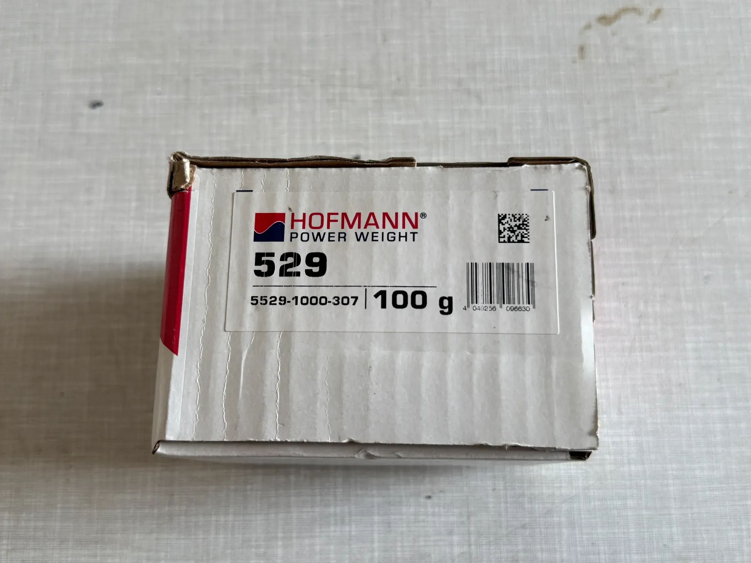 Original WEGMANN automotive GmbH Schlaggewicht Typ 529, 100g, Blei, grau 10st - Bild 1
