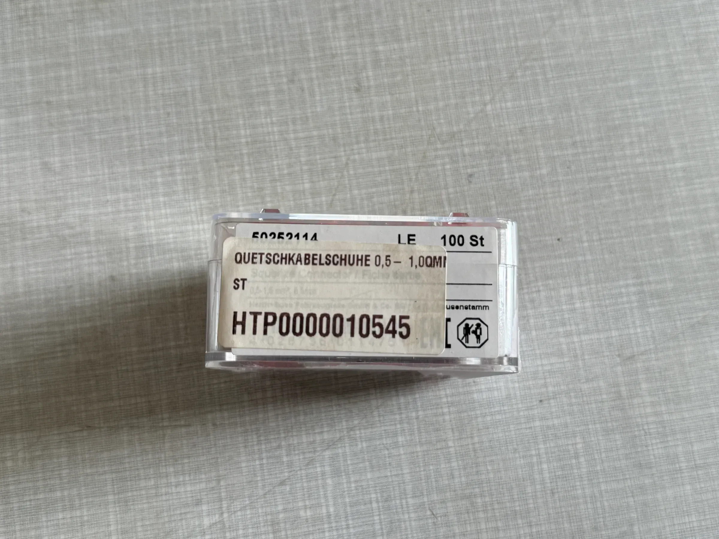 Original Herth+Buss Fahrzeugteile GmbH & Co. KG Quetschverbinder 100st 50252114 - Bild 1