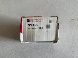 Original WEGMANN automotive GmbH Klebegewicht Typ 551, 125g, Blei, Silber 10st - Bild 2