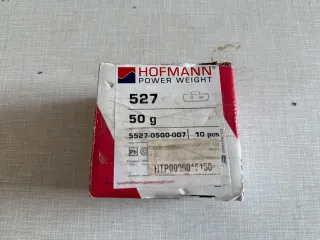 Original WEGMANN automotive GmbH Schlaggewicht Typ 527, 50g, Blei, grau 10st NEU - Bild 2