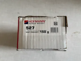 Original WEGMANN automotive GmbH Schlaggewicht Typ 527, 150g, Blei, grau 10st NE - Bild 1