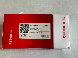 Original Herth+Buss Fahrzeugteile GmbH & Co. KG Anhänger-Adapter 51305471 NEU - Bild 3