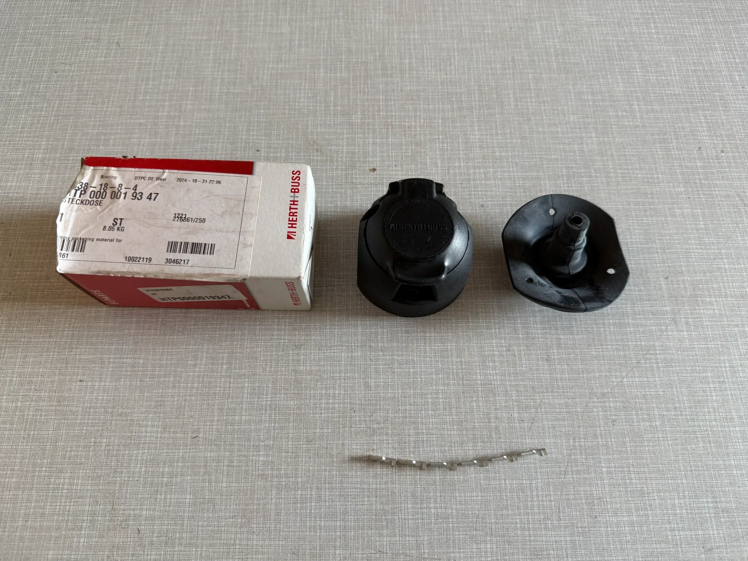 Original Herth+Buss Fahrzeugteile GmbH & Co. KG Anhängersteckdose 51305036 NEU - Bild 1