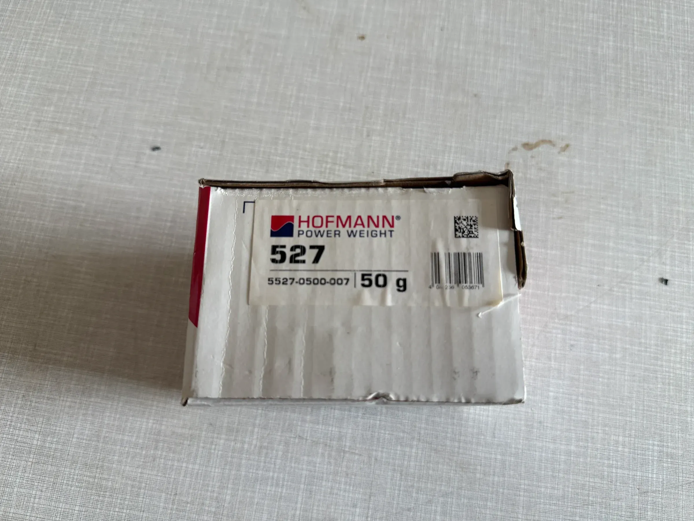 Original WEGMANN automotive GmbH Schlaggewicht Typ 527, 50g, Blei, grau 10st NEU - Bild 1