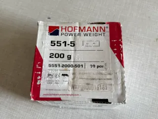 Original WEGMANN automotive GmbH Klebegewicht  Typ 551, 200g, Blei, Silber 10st - Bild 1