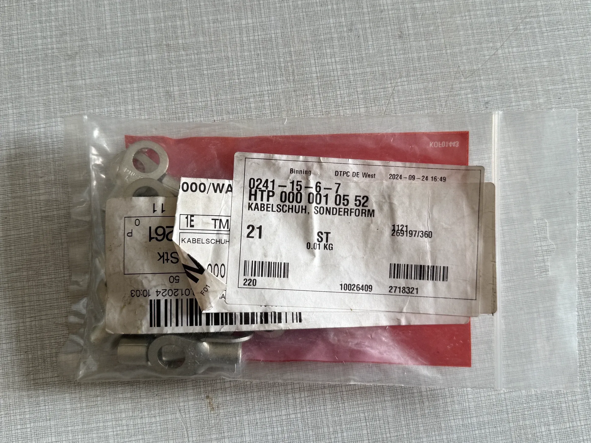 Original Herth+Buss Fahrzeugteile GmbH & Co. KG Quetschverbinder 25st 50251252 - Bild 1