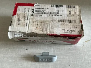 Original WEGMANN automotive GmbH Schlaggewicht Typ 529, 150g, Blei, grau 10st NE - Bild 1