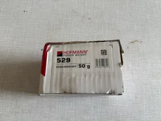 Original WEGMANN automotive GmbH Schlaggewicht Typ 529, 50g, Blei, grau 10st NEU - Bild 2