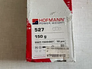 Original WEGMANN automotive GmbH Schlaggewicht Typ 527, 150g, Blei, grau 10st NE - Bild 2