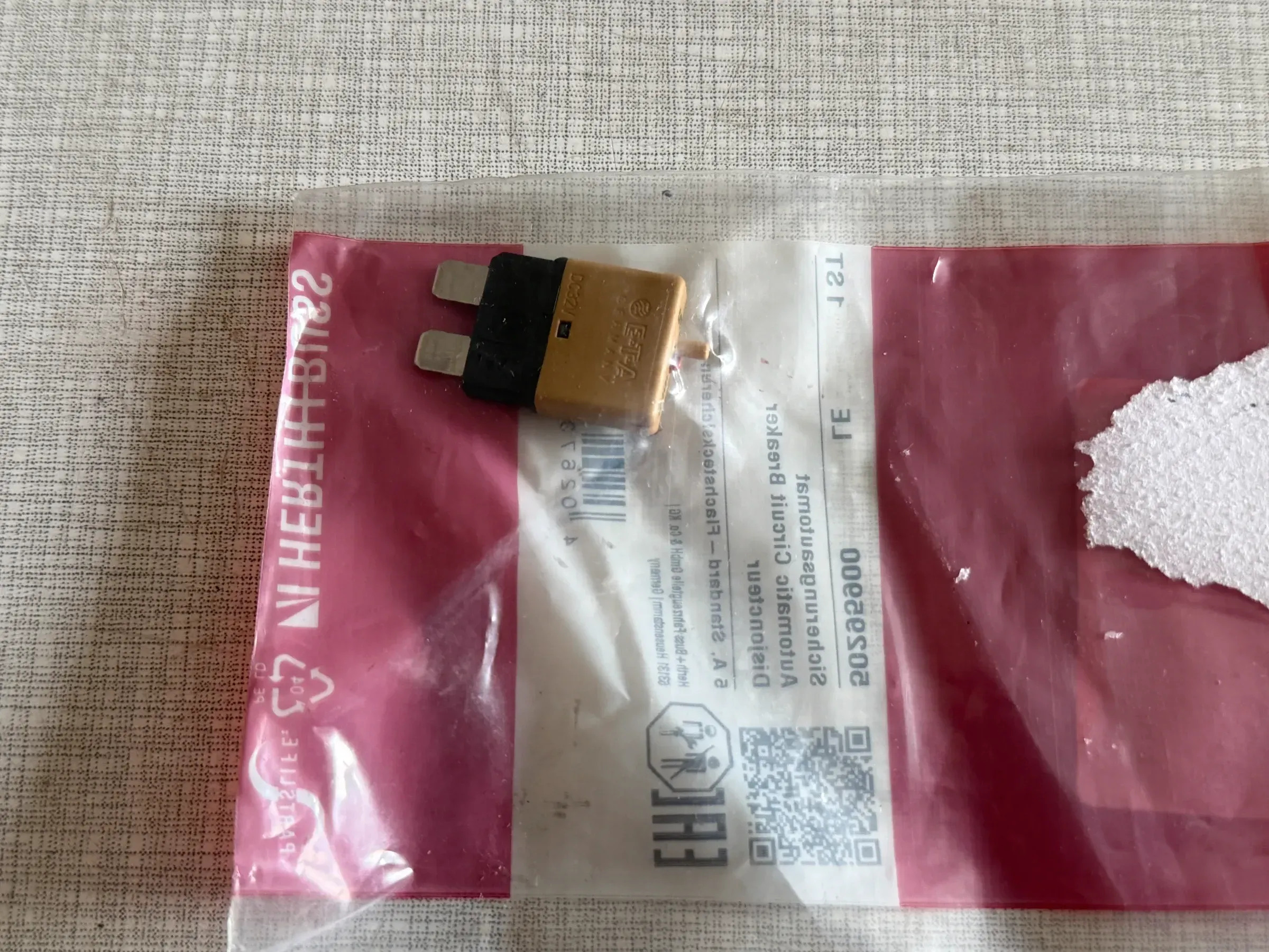 Original Herth+Buss Fahrzeugteile GmbH & Co. KG Sicherungsautomat 50295900 NEU - Bild 1