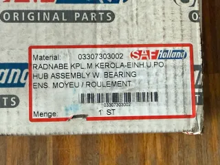 Original SAF Radnabeneinheit Integral - 03307303052 NEU - Bild 3