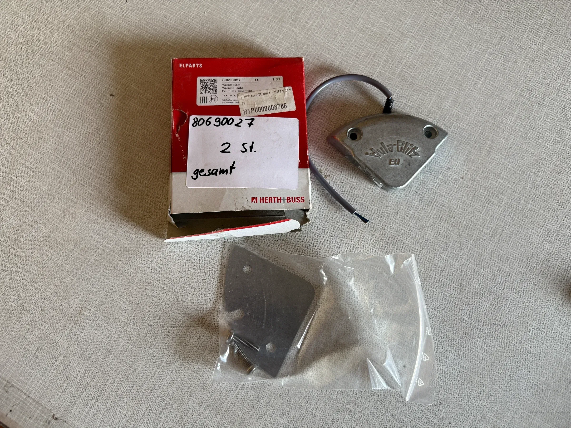 Original Herth+Buss Fahrzeugteile GmbH & Co. KG Warnleuchte 80690027 NEU - Bild 1
