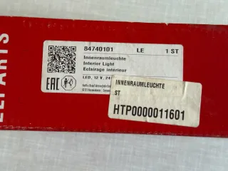 Original Herth+Buss Fahrzeugteile GmbH & Co. KG Innenraumleuchte 84740101 NEU - Bild 5