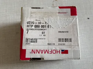 Original WEGMANN automotive GmbH Schlaggewicht Typ 529, 100g, Blei, grau 10st - Bild 2