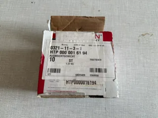 Original WEGMANN automotive GmbH Klebegewicht Typ 551, 125g, Blei, Silber 10st - Bild 3