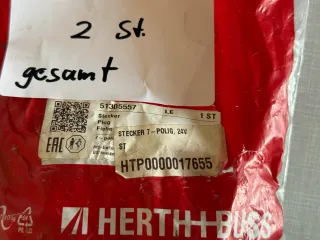 Original Herth+Buss Fahrzeugteile GmbH & Co. KG Anhängerstecker 51305557 NEU - Bild 2
