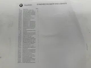 Original BMW X5/X6 F15/16 Nachrüstsatz Standheizung 2354978 64502354978 NEU - Bild 6