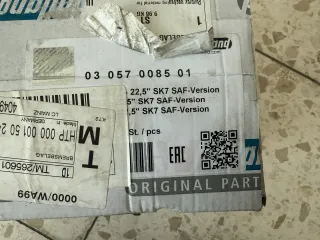 Original SAF Bremsbelag-Satz 22,5"' SK7 - 03057008501 NEU - Bild 5